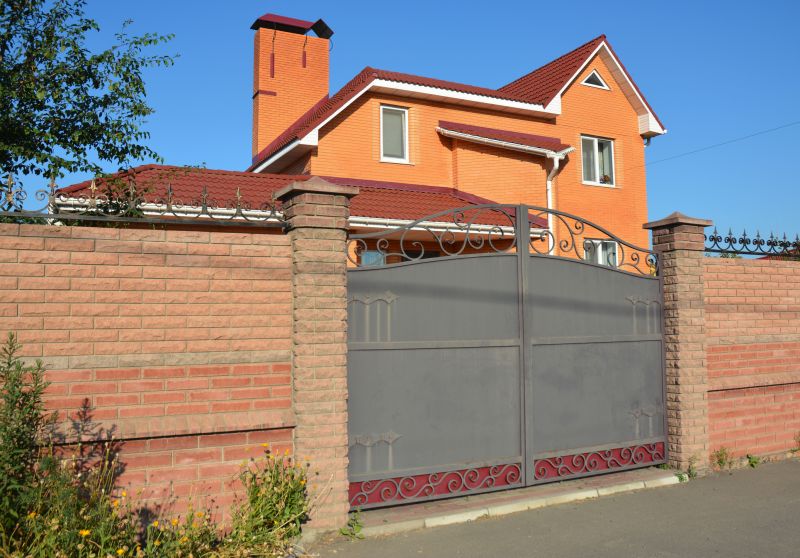 Brick Fence Installation