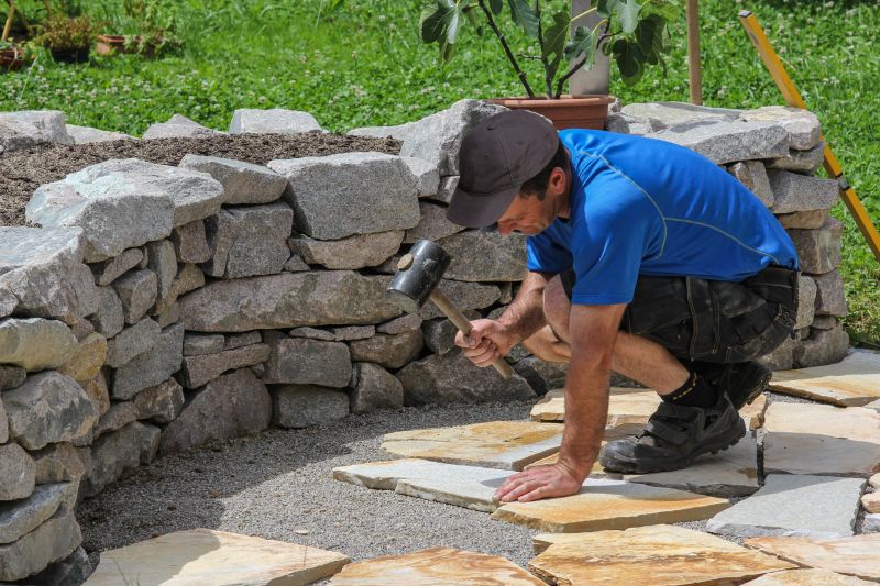 Stone Restoration in Fall